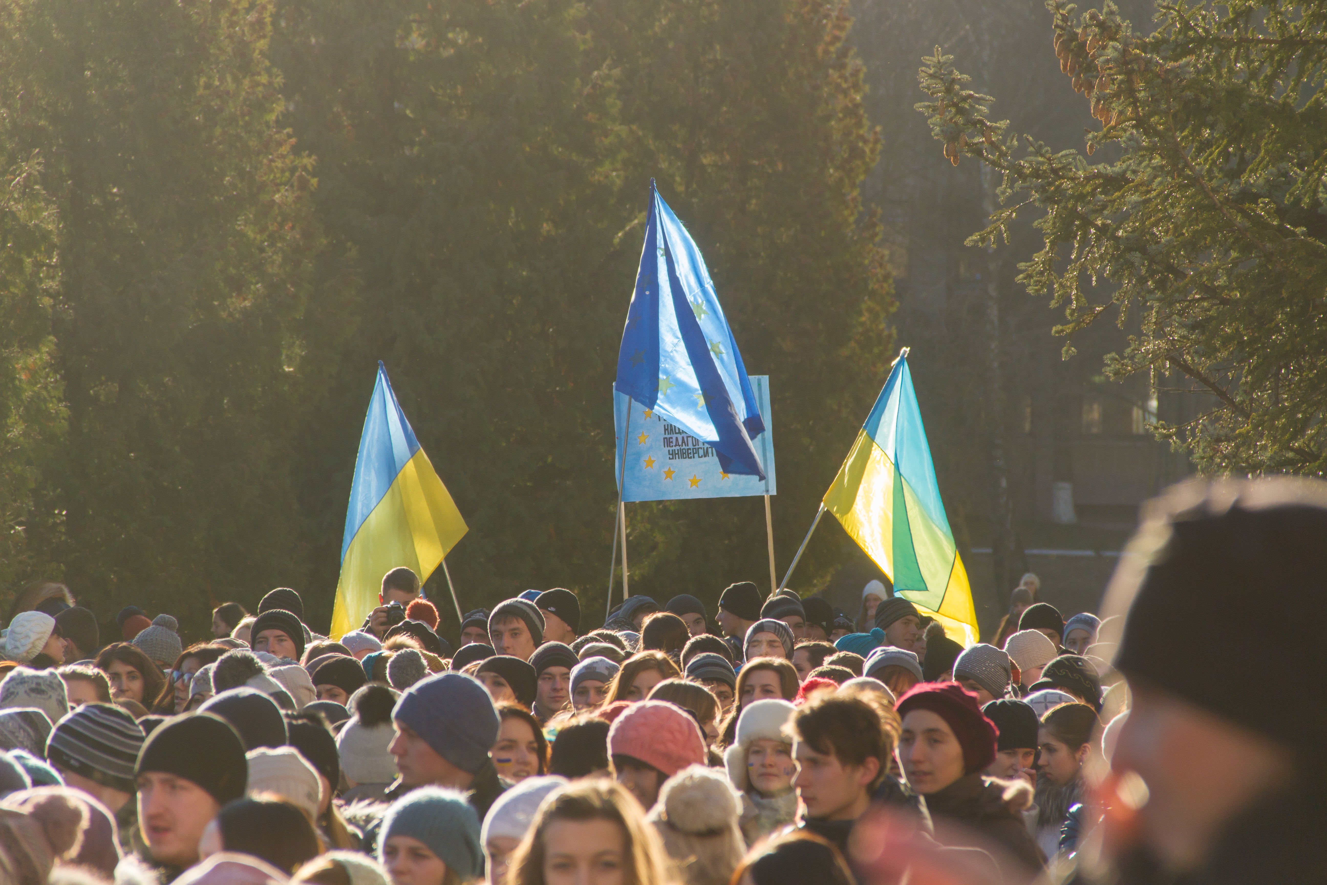 Під українським правором - до свободи!